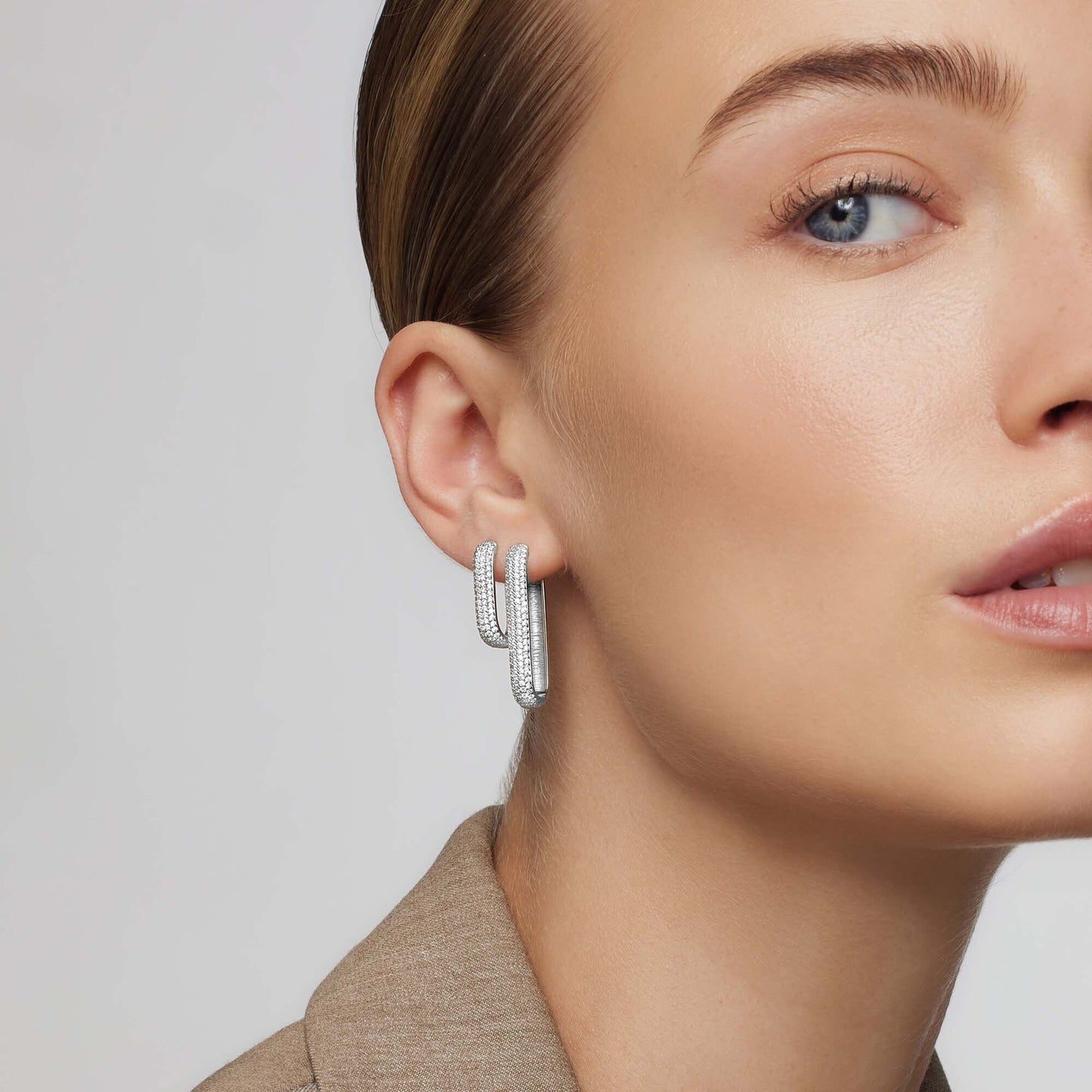 Aros Icon | Oro Blanco