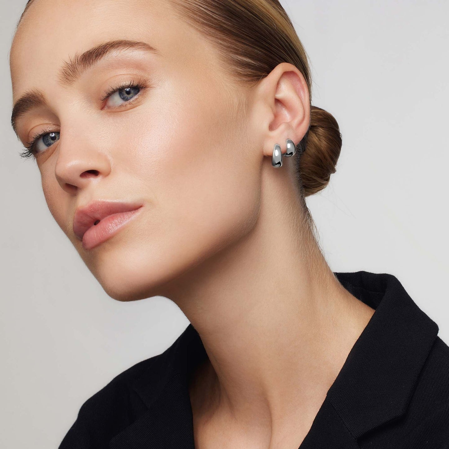 Aros Rue | Oro Blanco