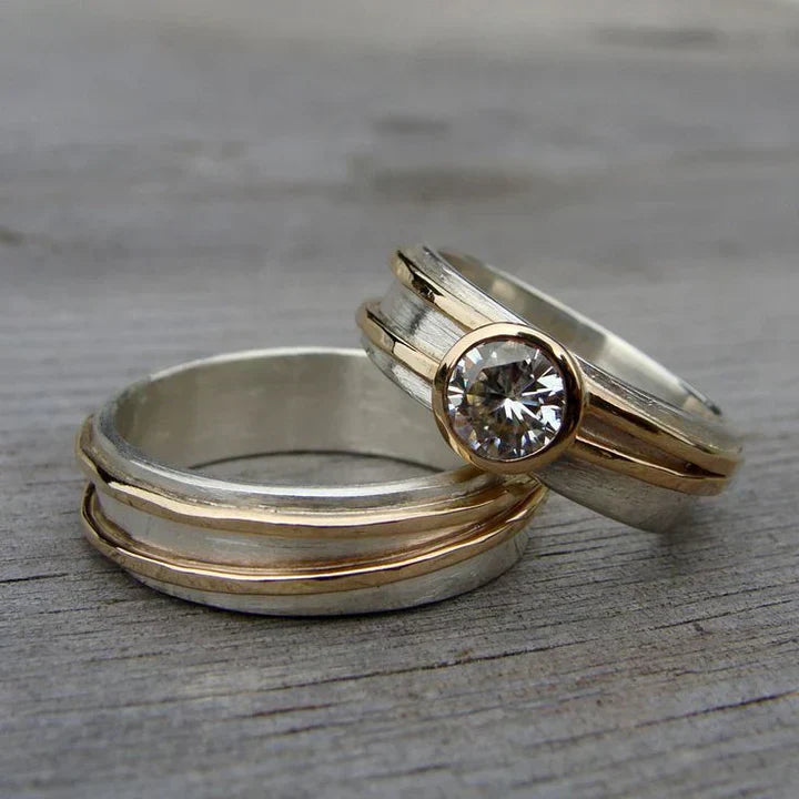Set de Anillos Vintage