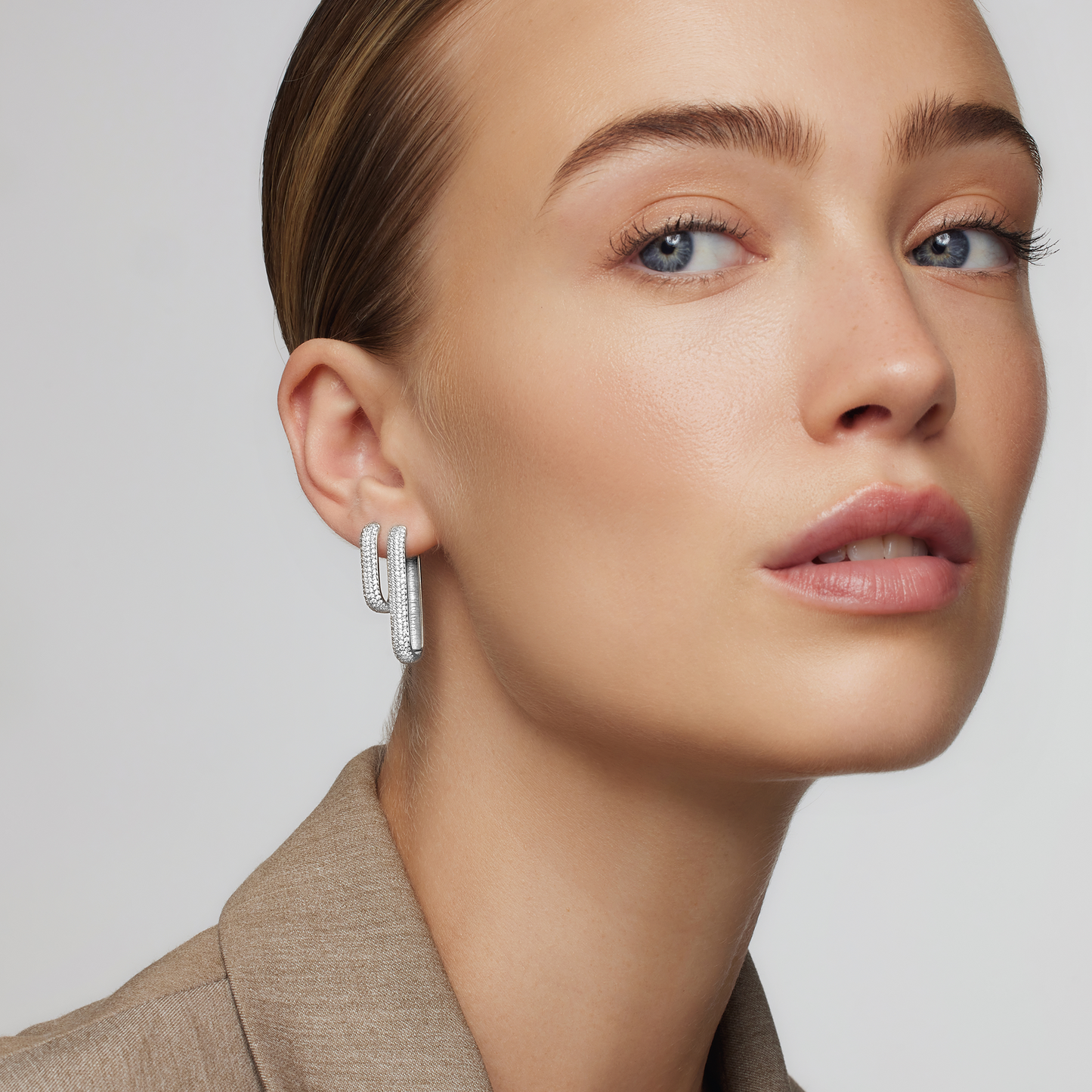 Aros Icon | Oro Blanco