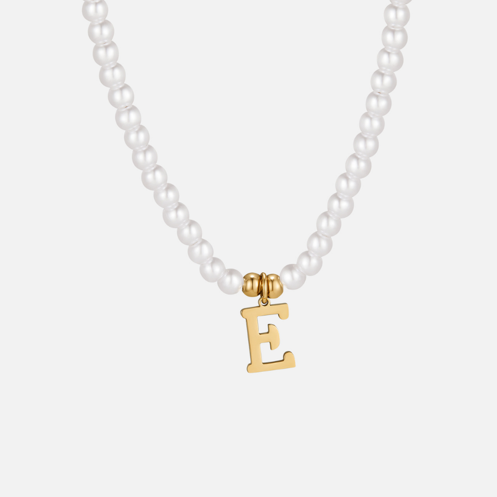 Collar de Perlas con Letra