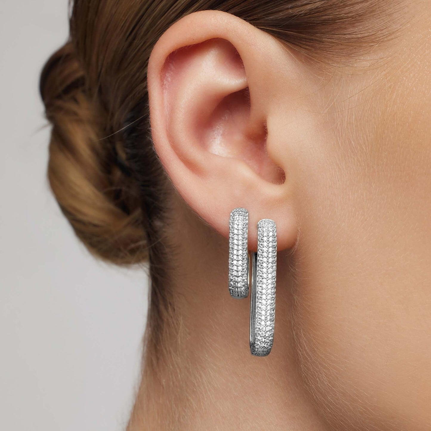 Aros Icon | Oro Blanco