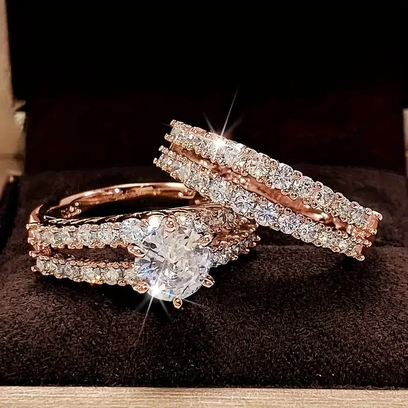 Conjunto de anillos Eternal Radiance