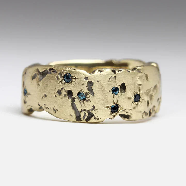 Radiancia - Anillo con Piedra Azul
