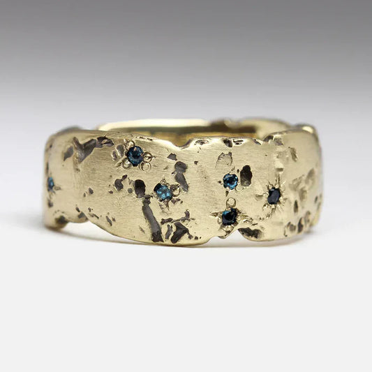 Radiancia - Anillo con Piedra Azul