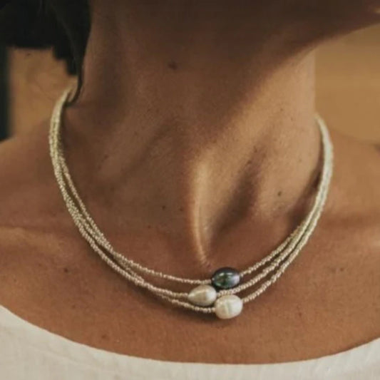 Collar Vintage de Perla Natural