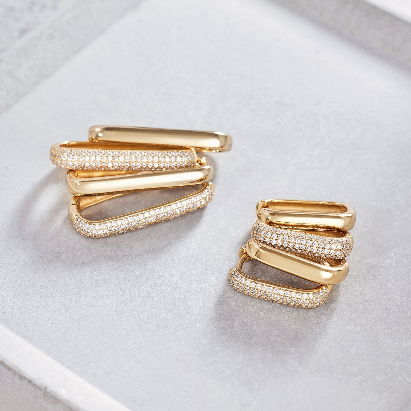 Aros Icon | Oro Blanco