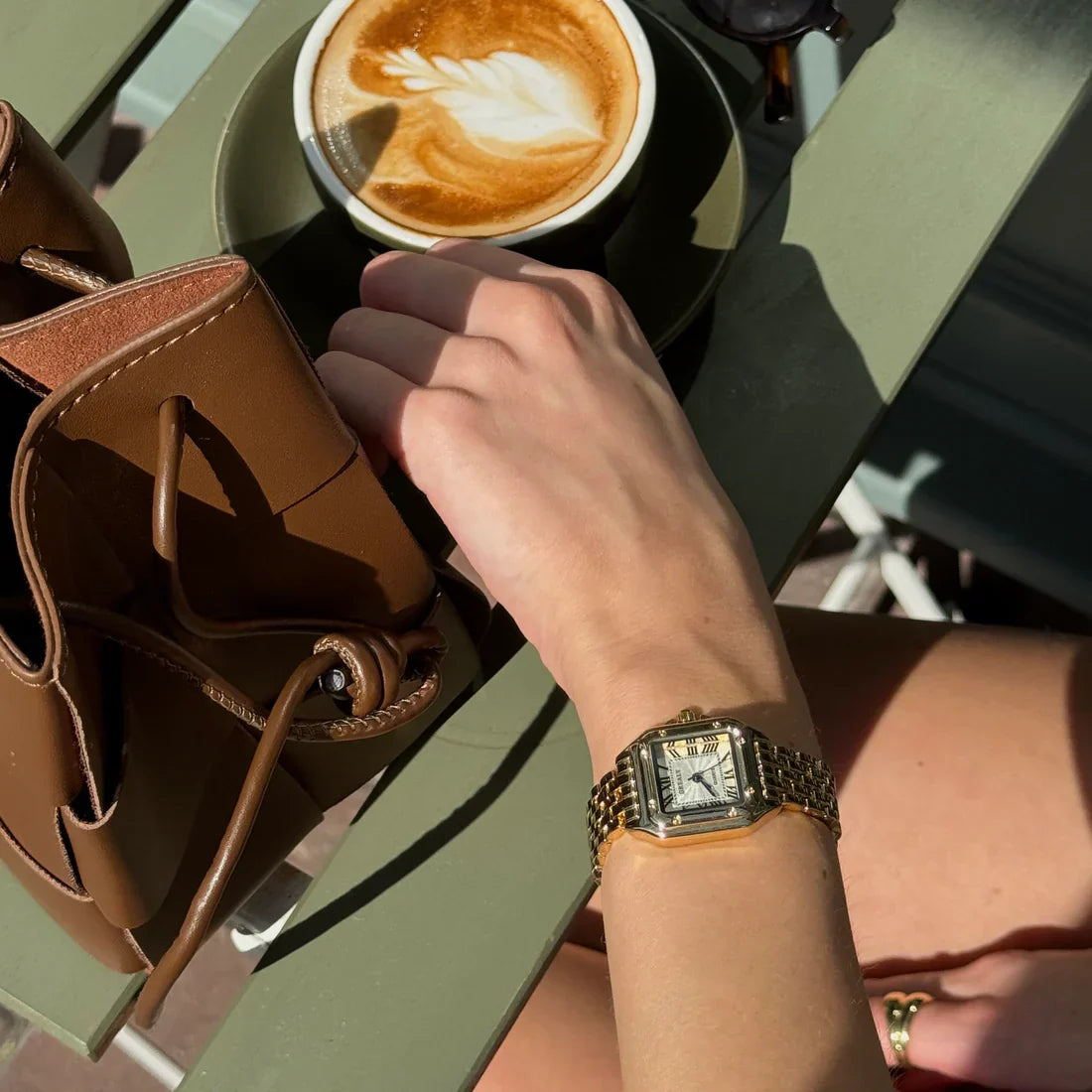 Reloj Silvia | Oro Blanco