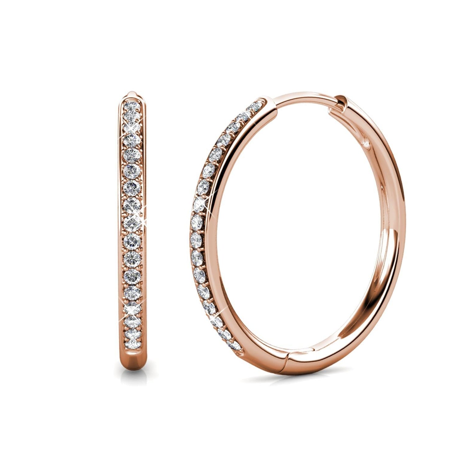 Aretes Valentina | Oro Blanco