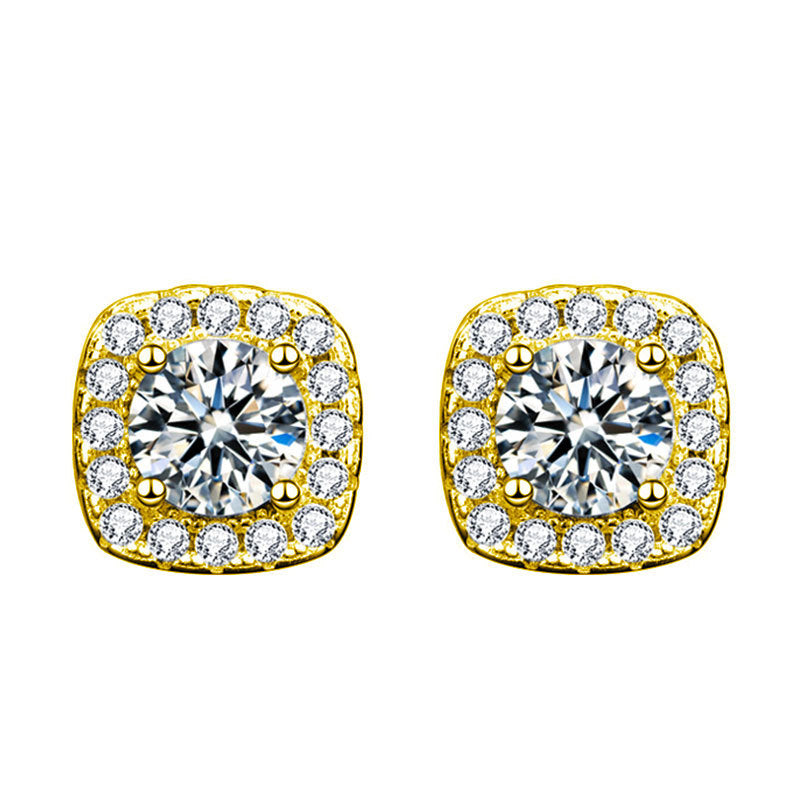 Arete Linda | Oro Blanco