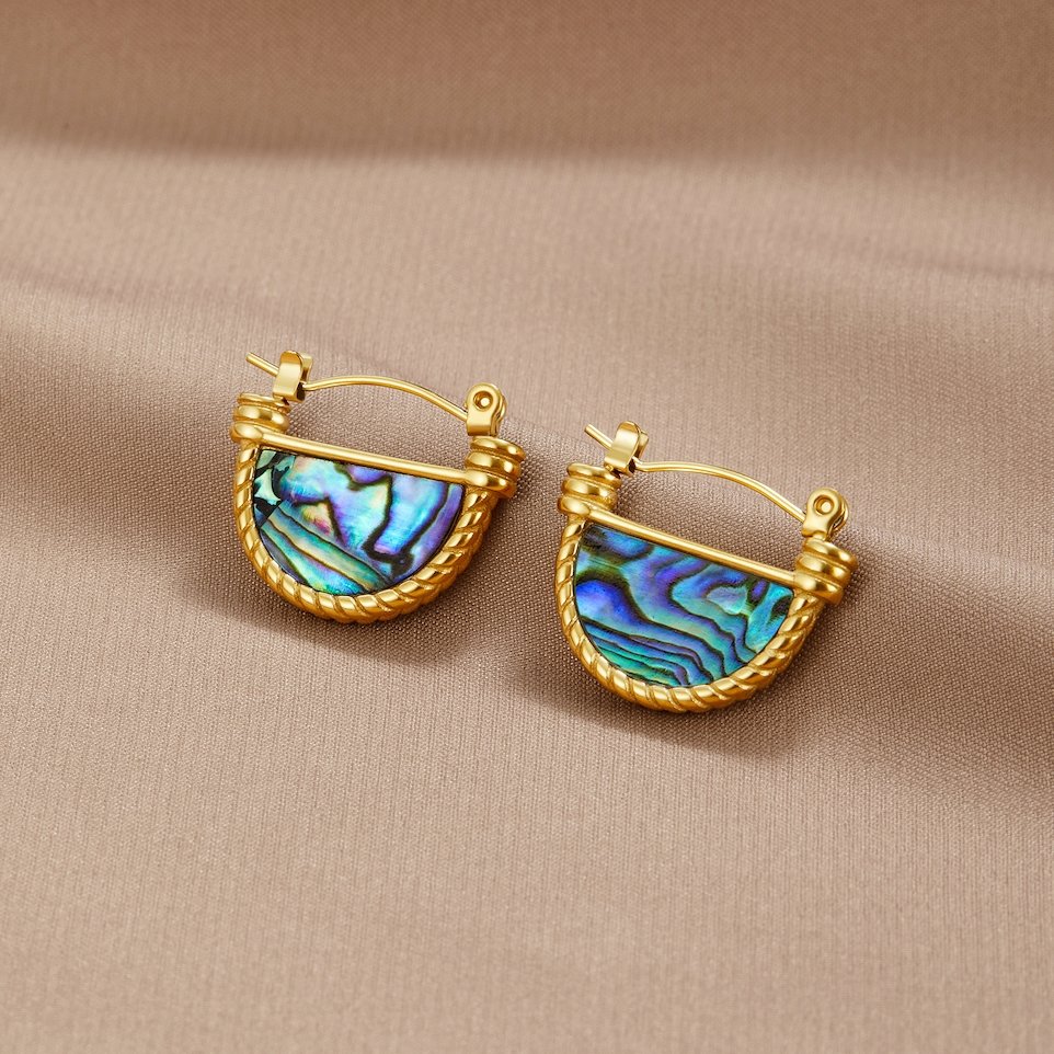Collar de Concha Turquesa