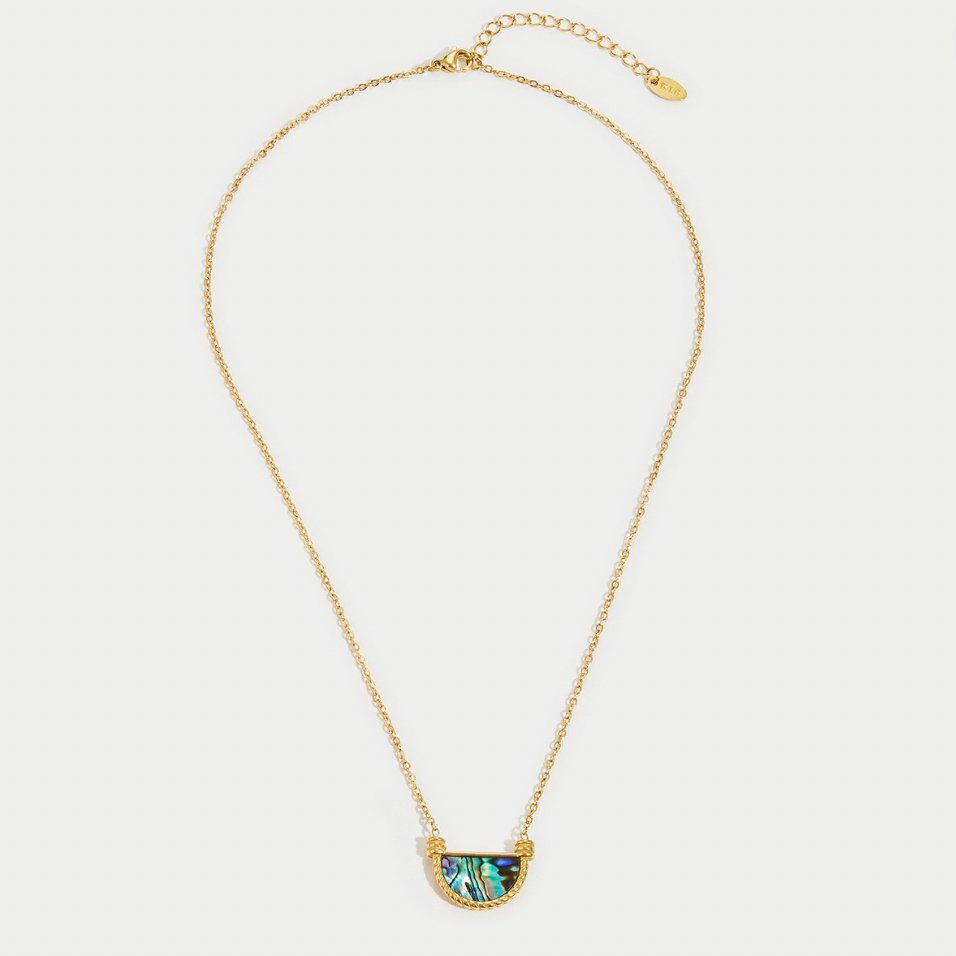 Collar de Concha Turquesa