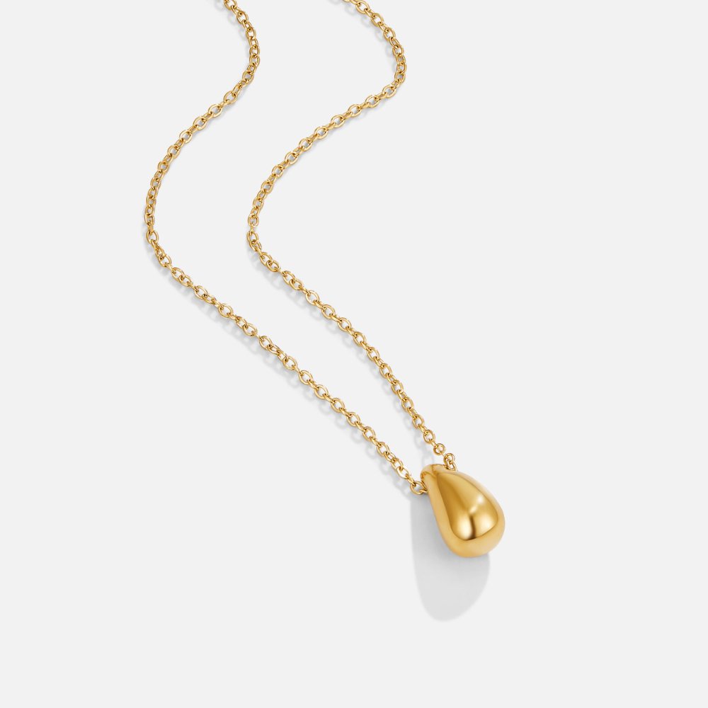 Collar de Gota Dorada