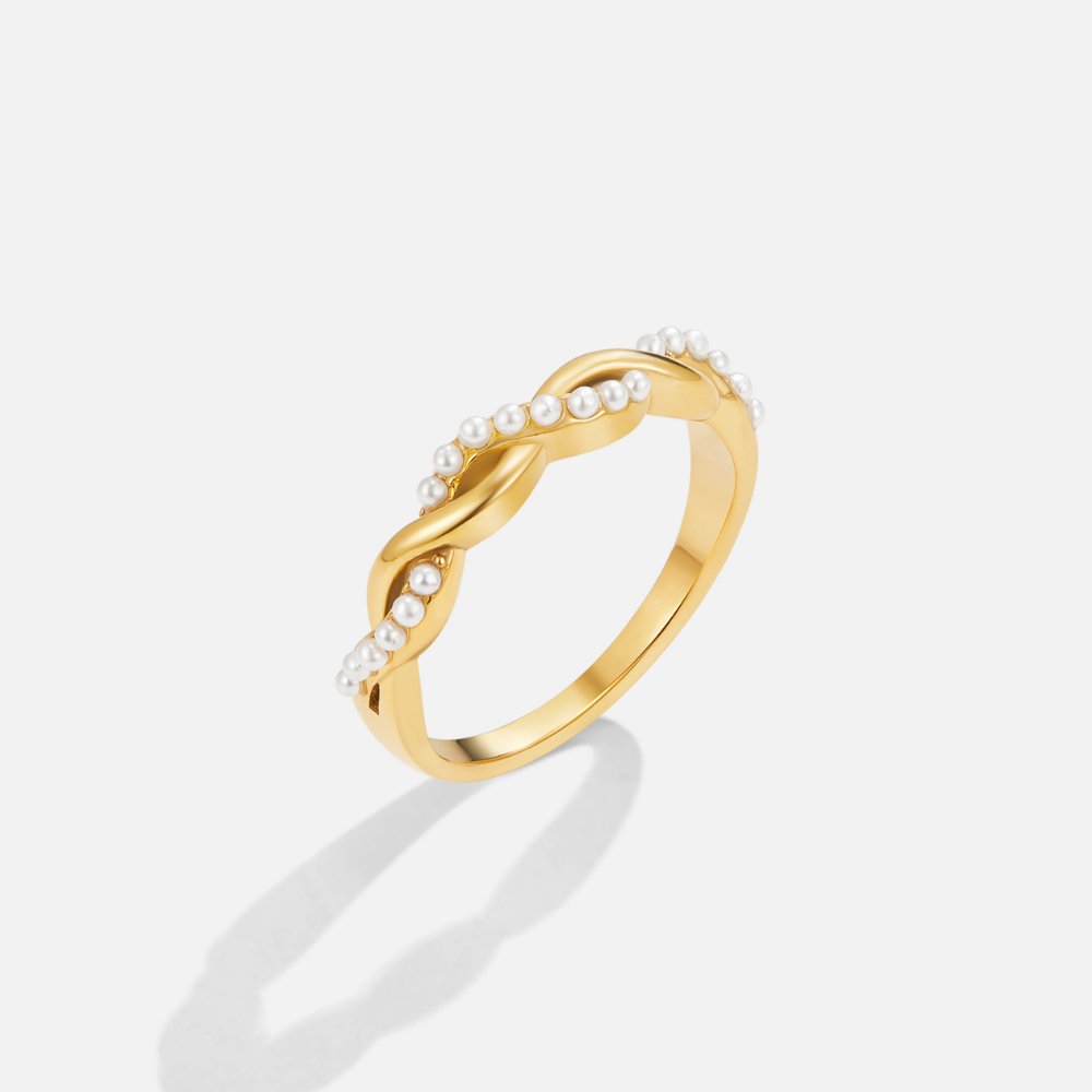 Anillo de Perla Bella Twist