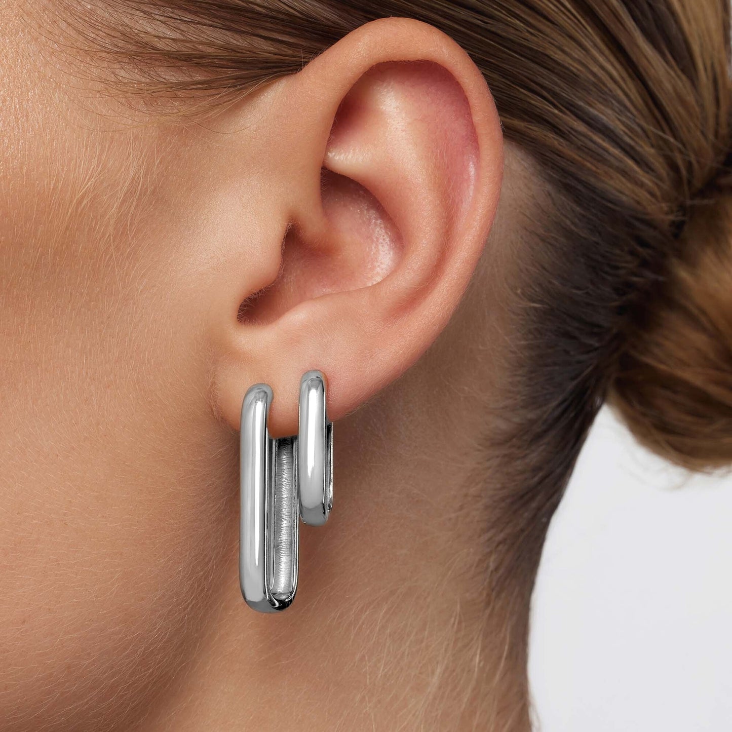 Aros Icon | Oro Blanco