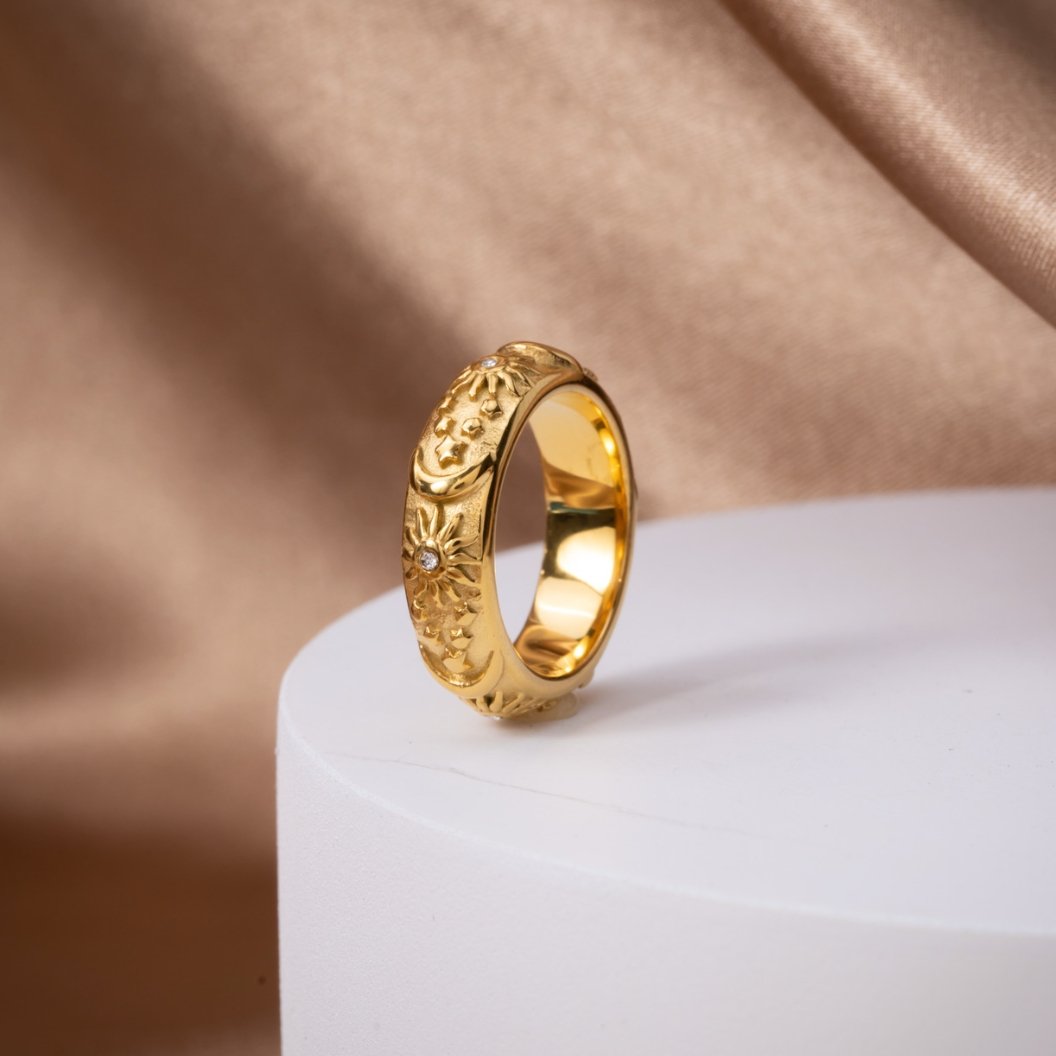 Anillo Celestial de Oro