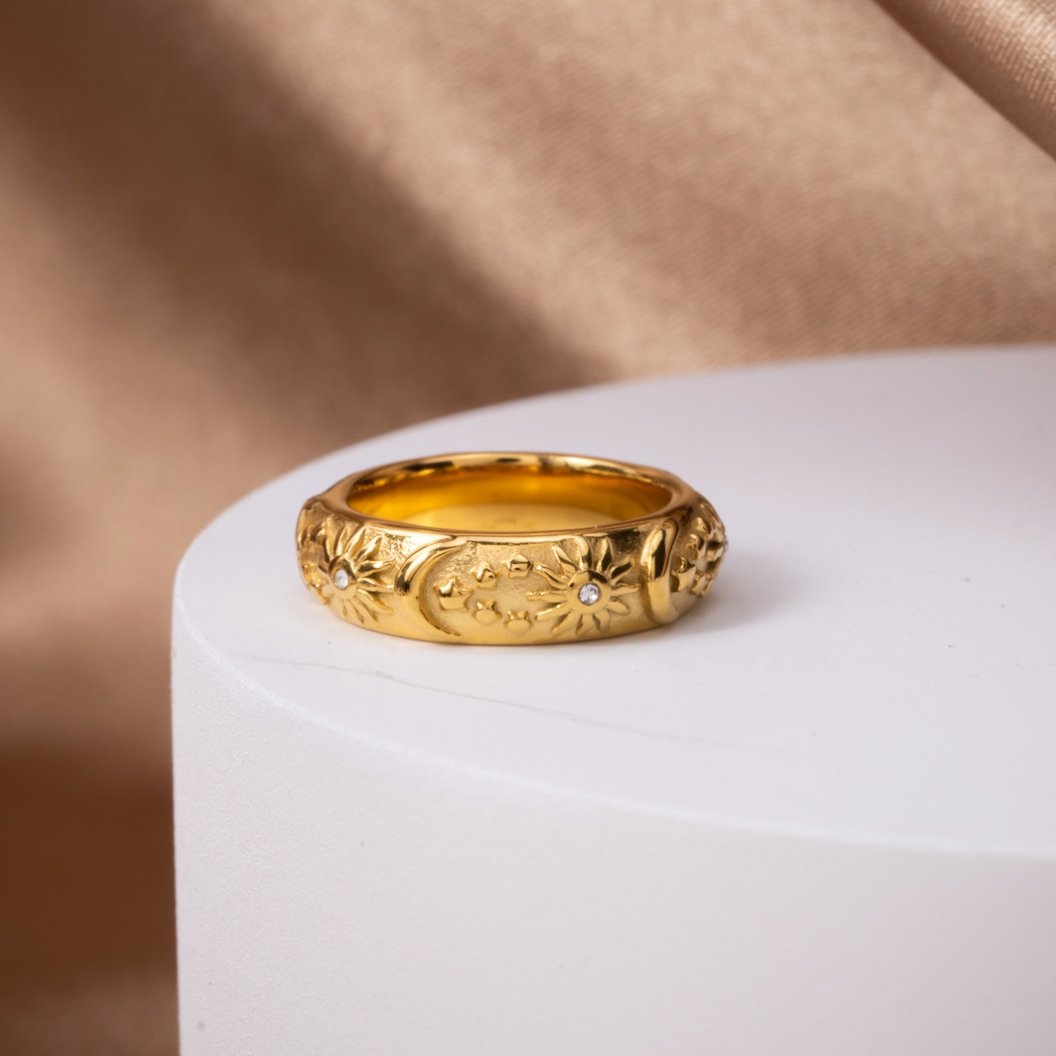 Anillo Celestial de Oro