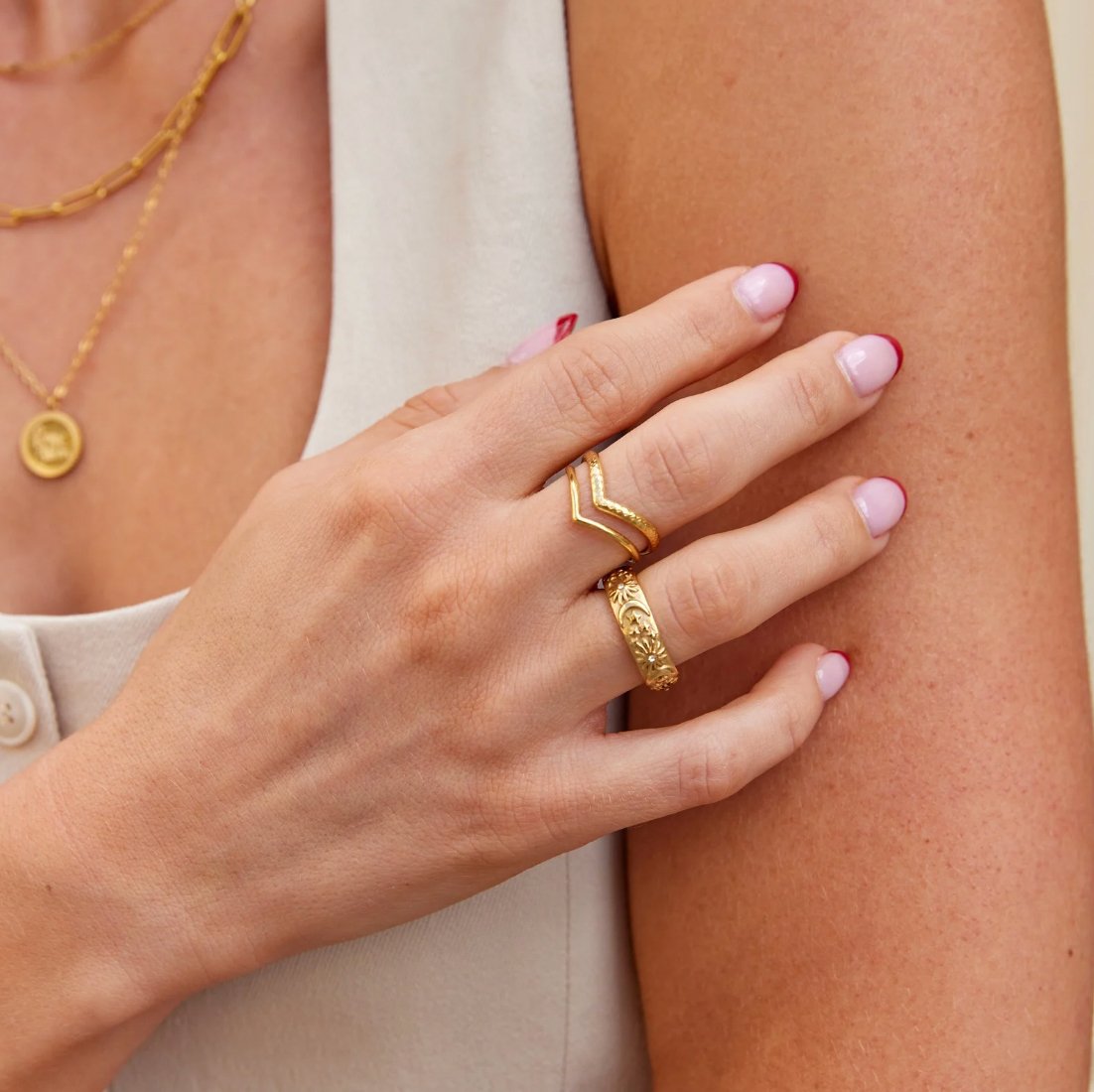 Anillo Celestial de Oro