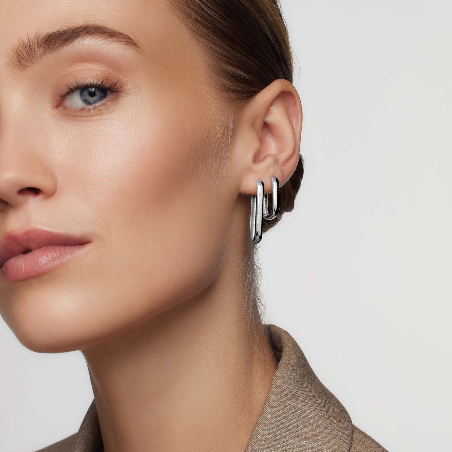 Aros Icon | Oro Blanco