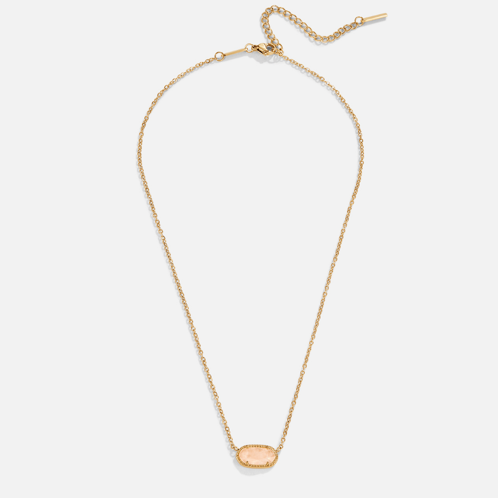 Collar con Colgante de Piedra