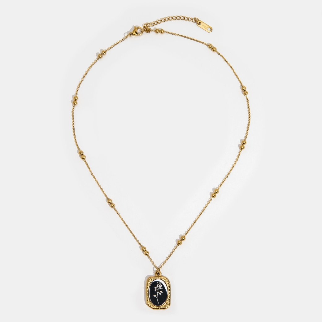Collar de Rosa "Amor Frágil"