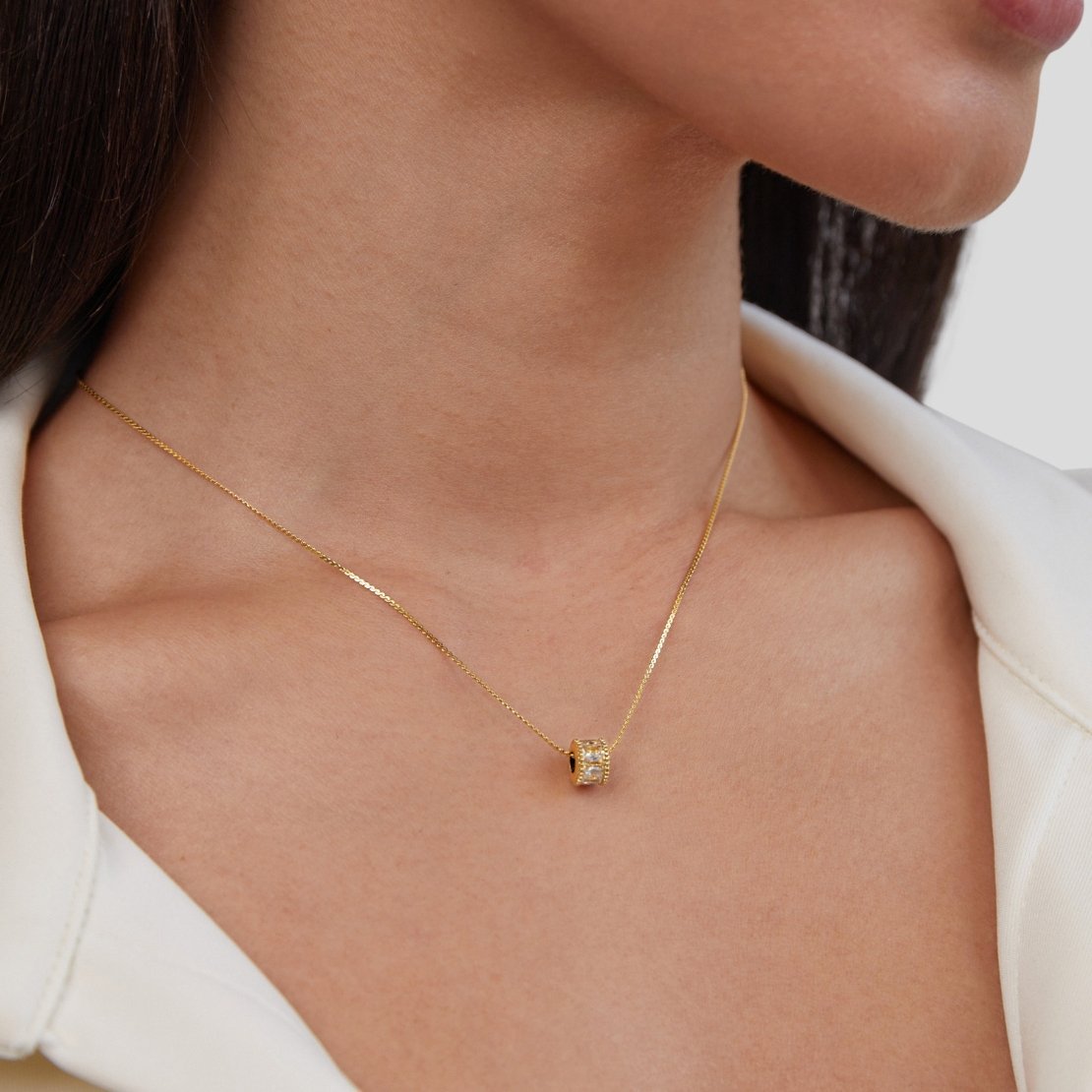 Conjunto Silva de Oro de 18K