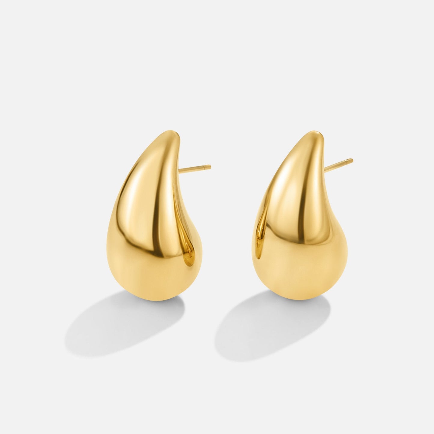 Pendientes de Lágrima de Oro