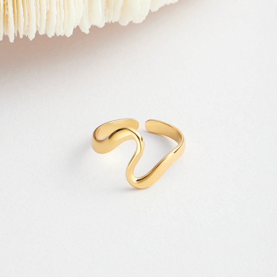 Anillo Dorado de Ola