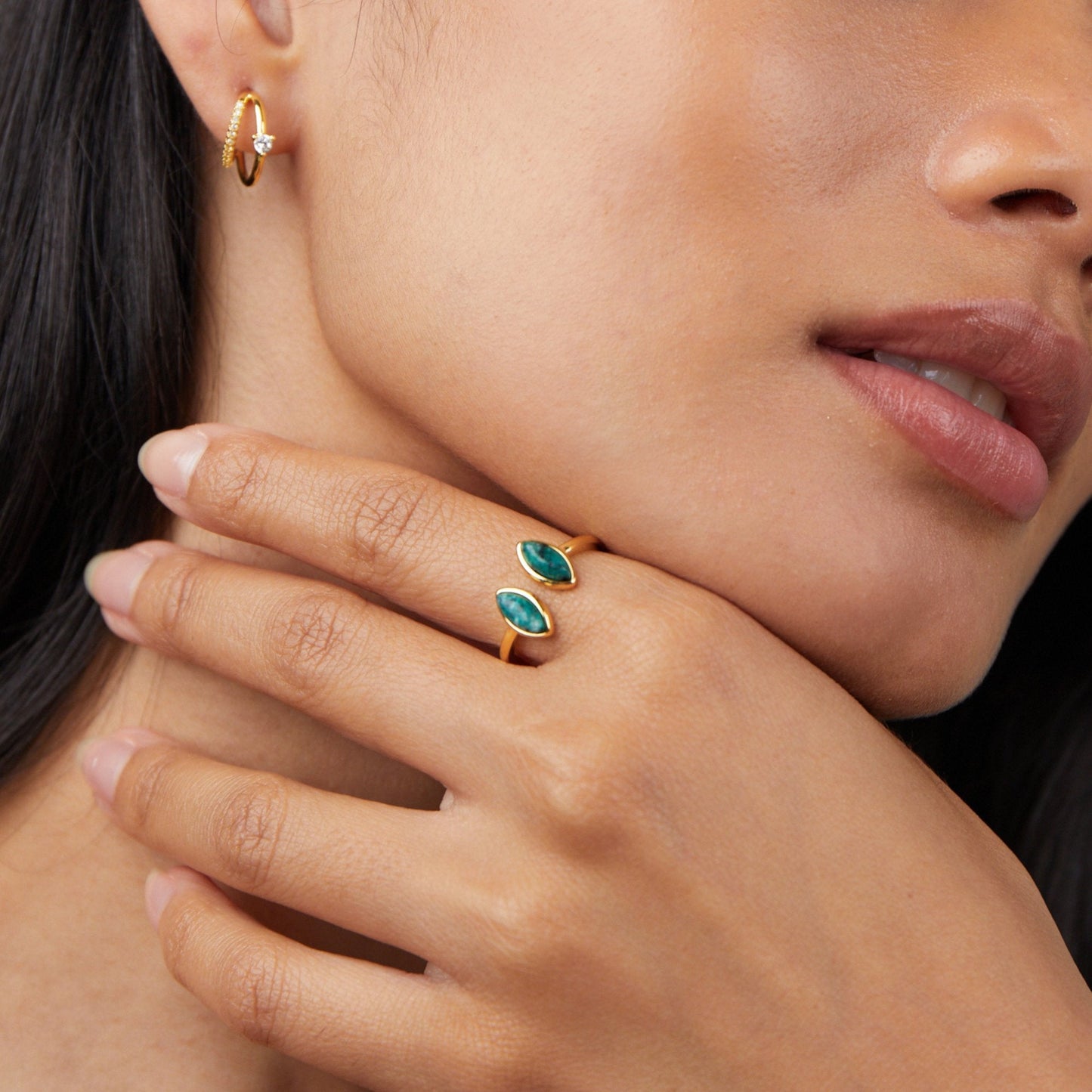 Anillo Envolvente Verde