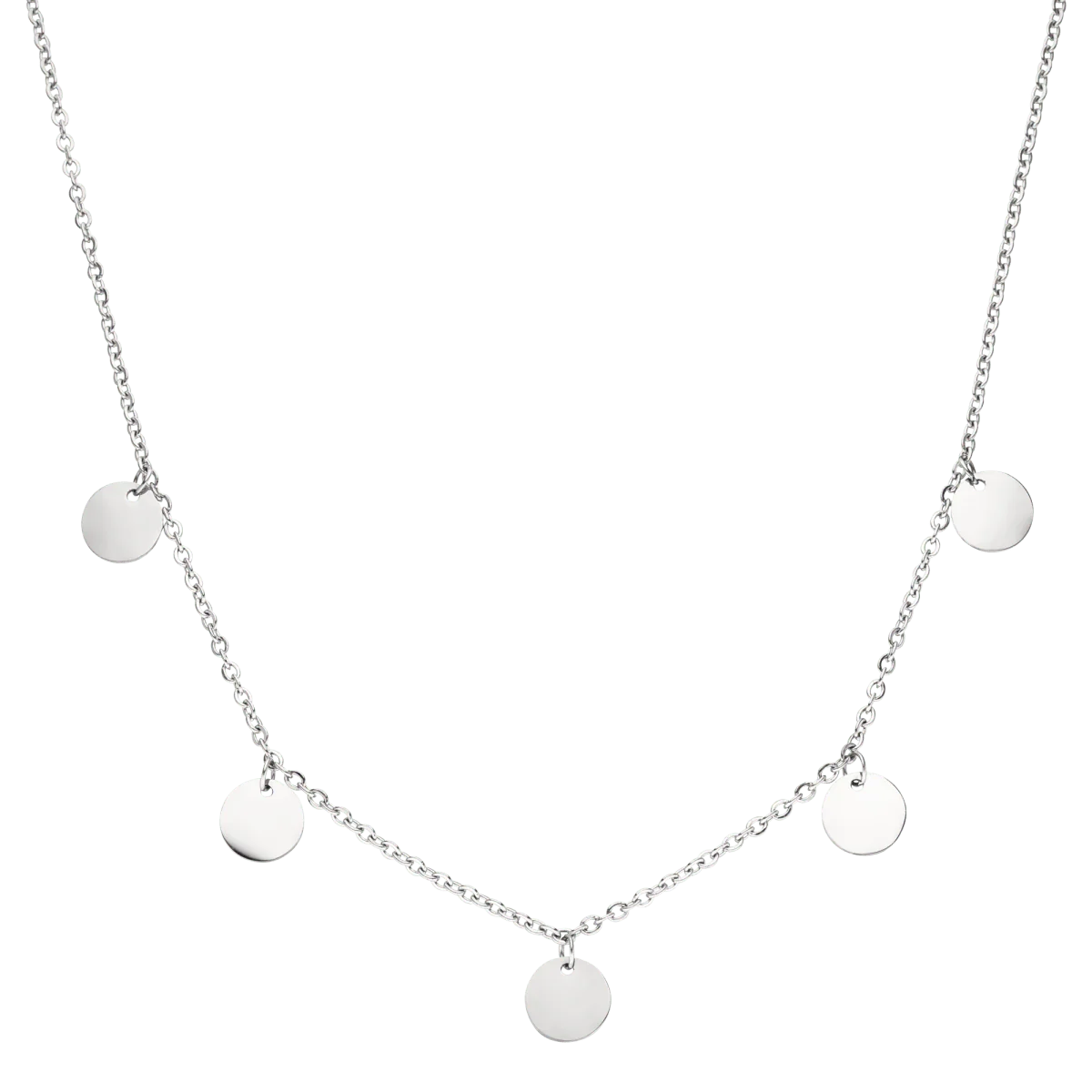 Collar Buda | Oro Blanco