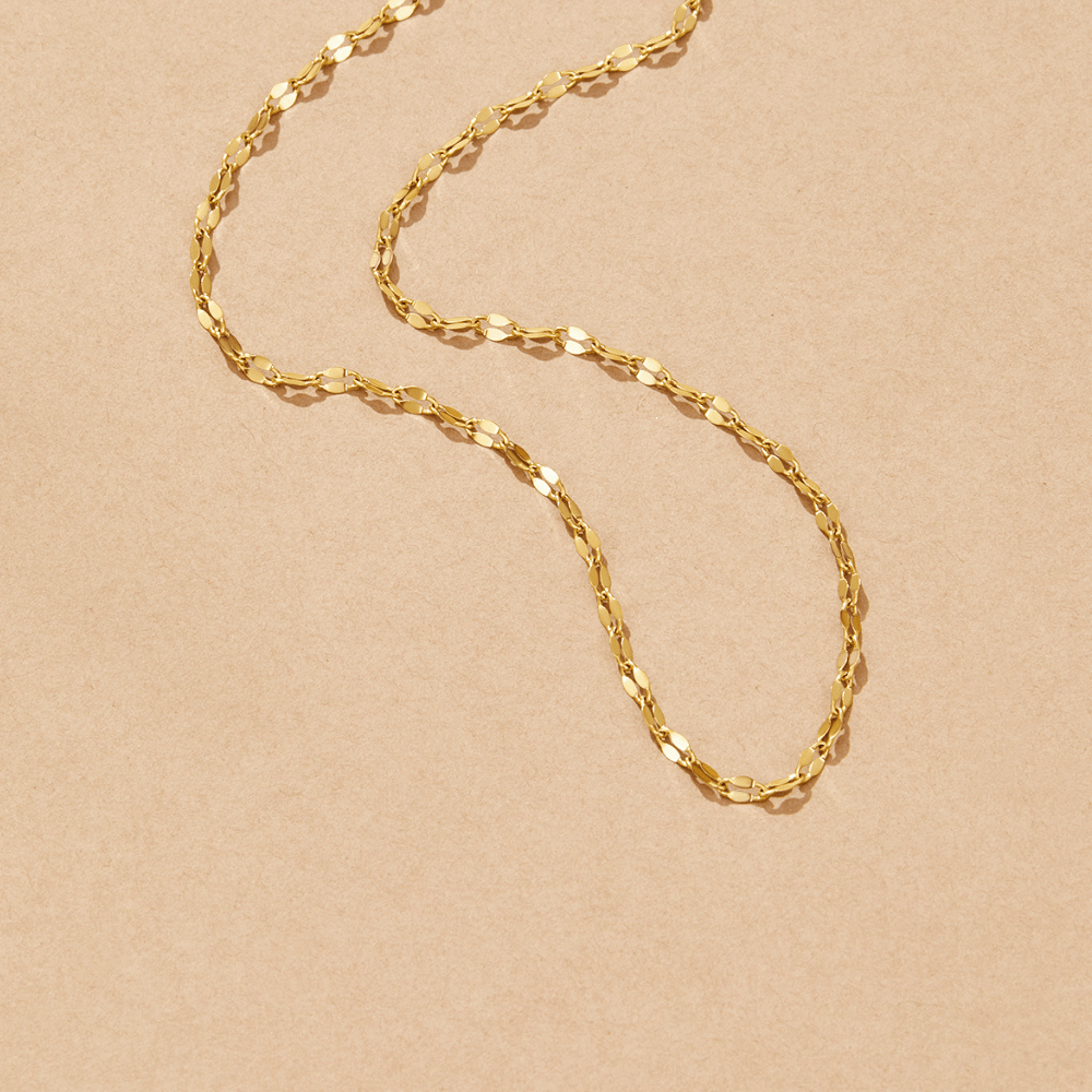 Collar de Cadena Dorada