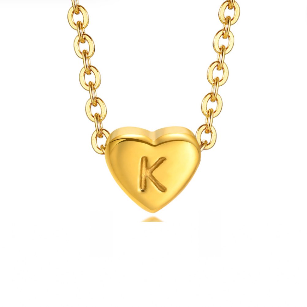 Pulsera con Corazón de Letra