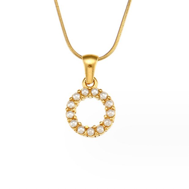 Collar con Colgante de Perla
