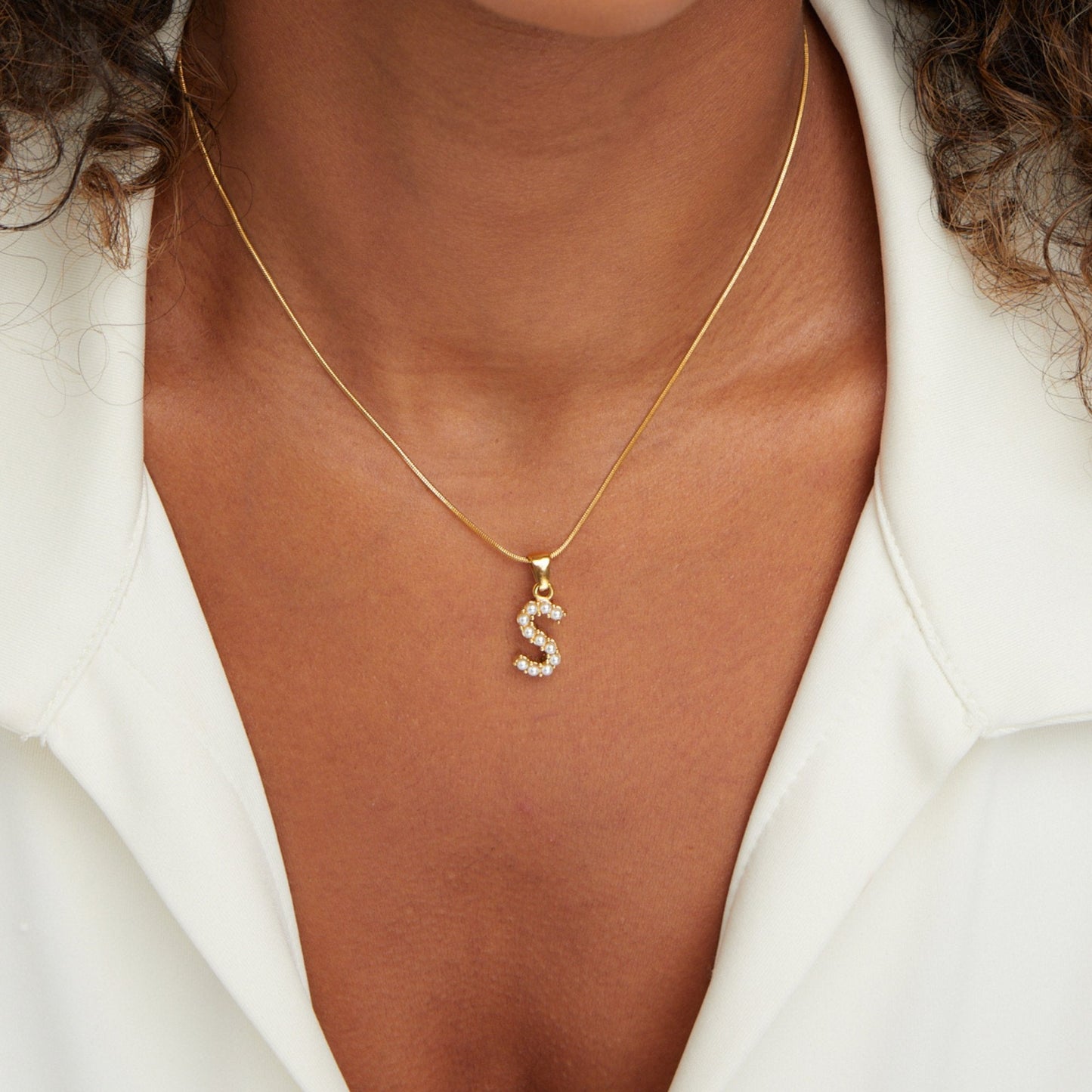 Collar con Colgante de Perla