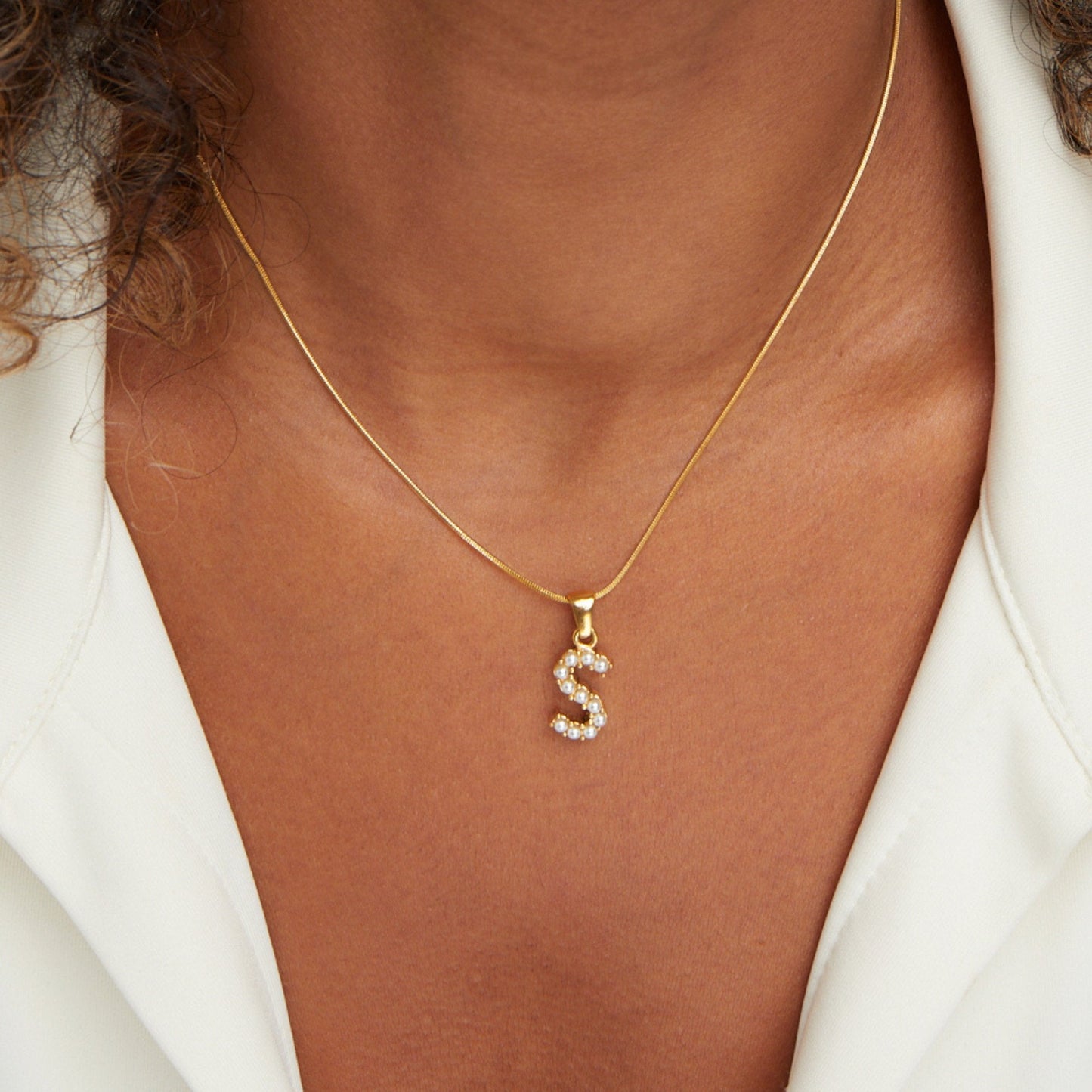 Collar con Colgante de Perla