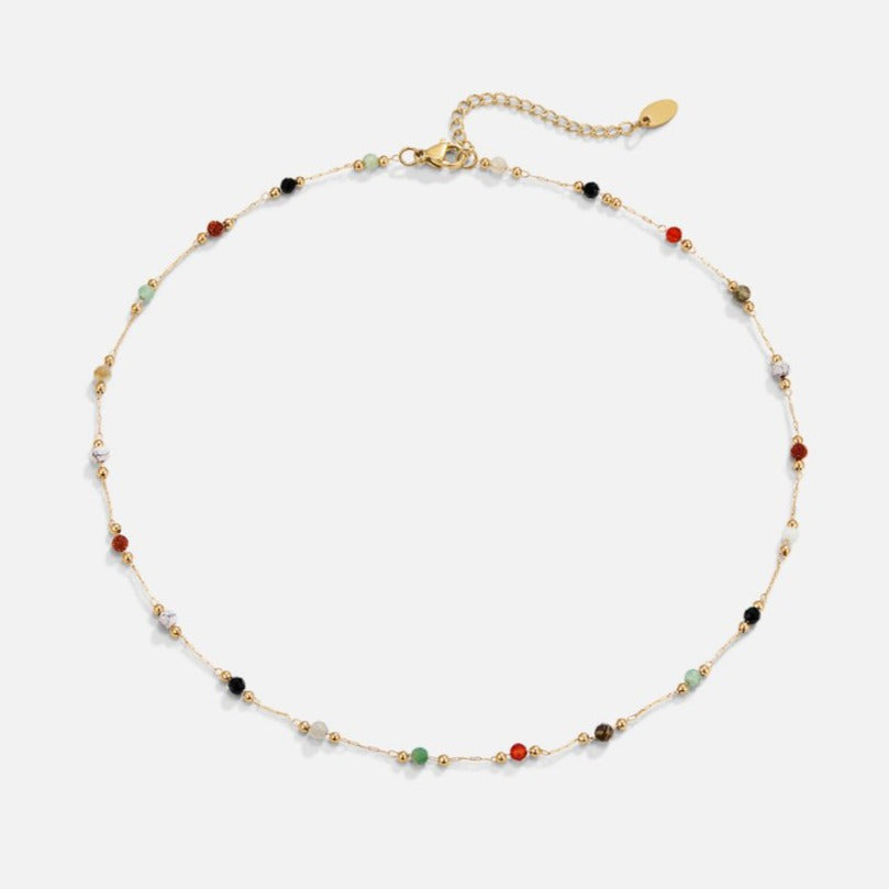 Collar de Piedra con Cuentas