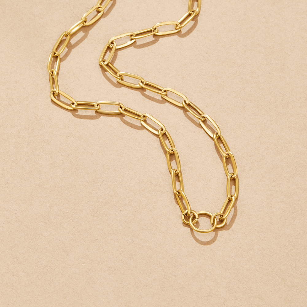 Collar de Eslabones con Colgante