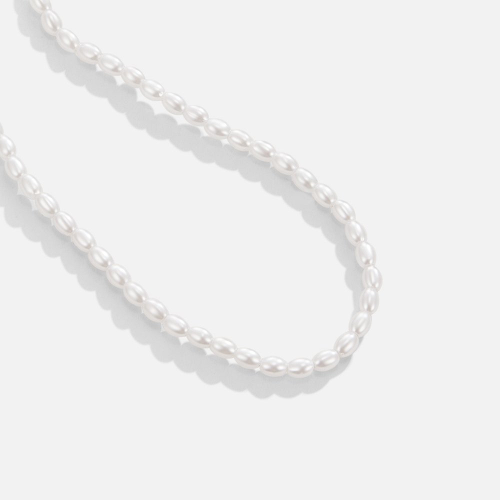 Collar de Perlas Blancas