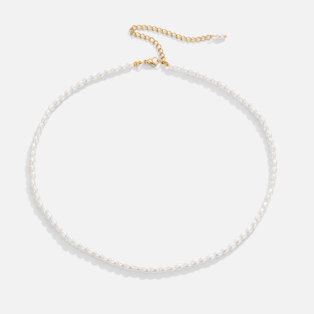 Collar de Perlas Blancas