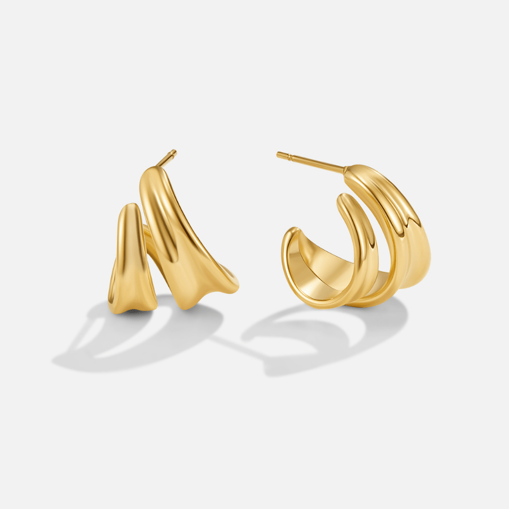 Pendientes de Aro Torcido