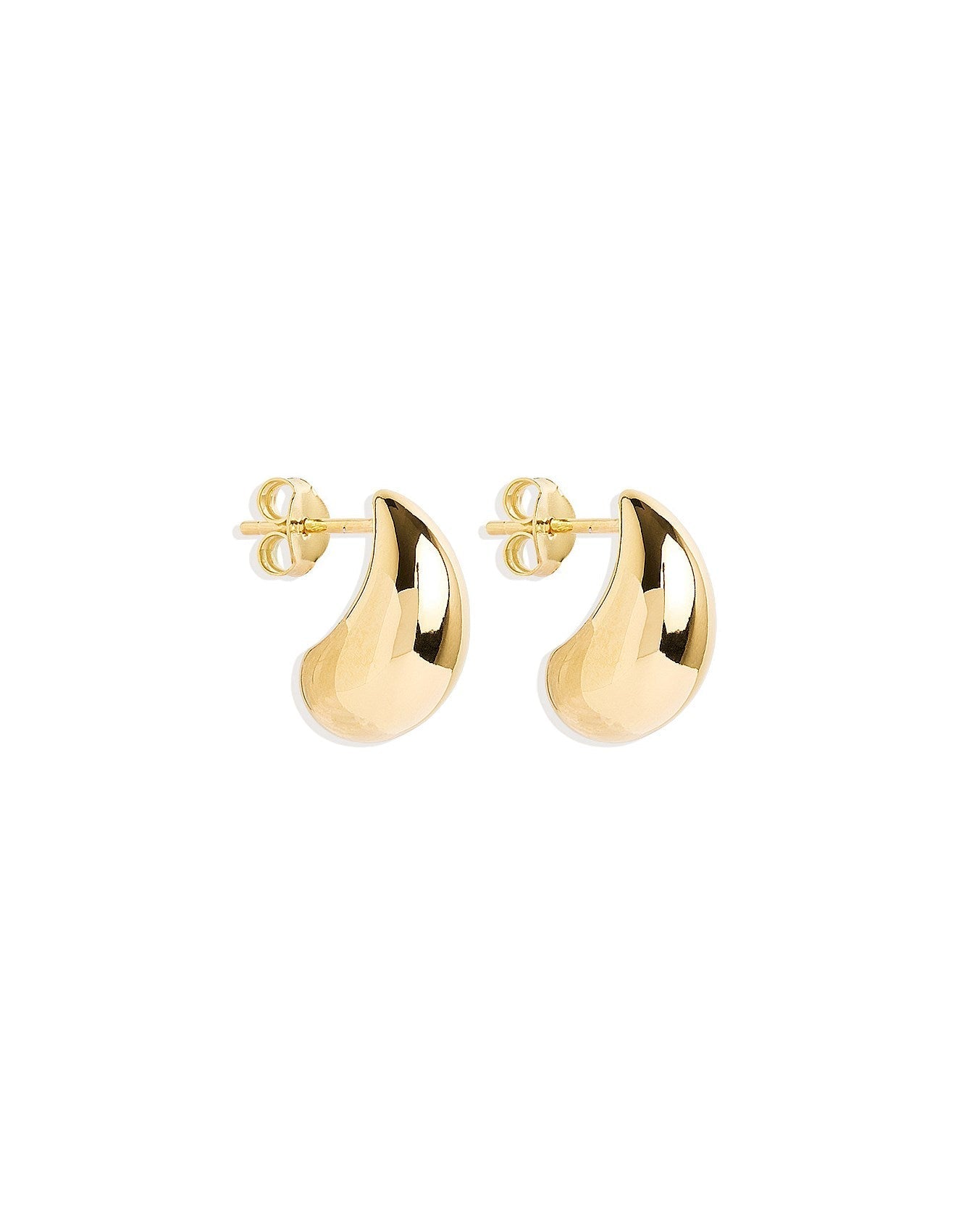 Aretes Colgantes Mato | Oro Blanco