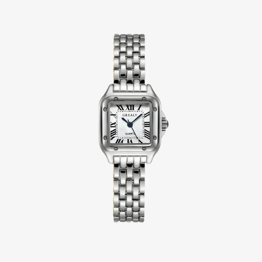 Reloj Silvia | Oro Blanco