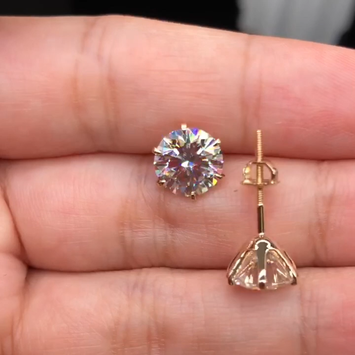 Aretes Tera | Oro Blanco