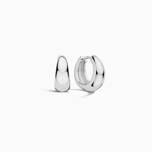 Aros Rue | Oro Blanco