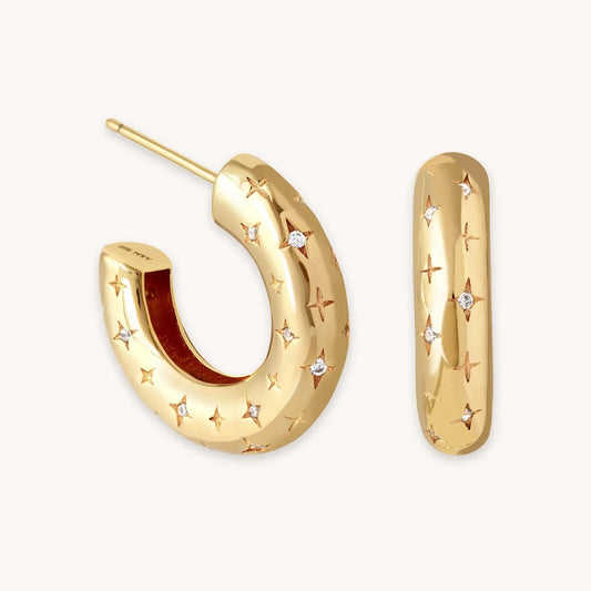 Aros Cósmicos | Oro Blanco