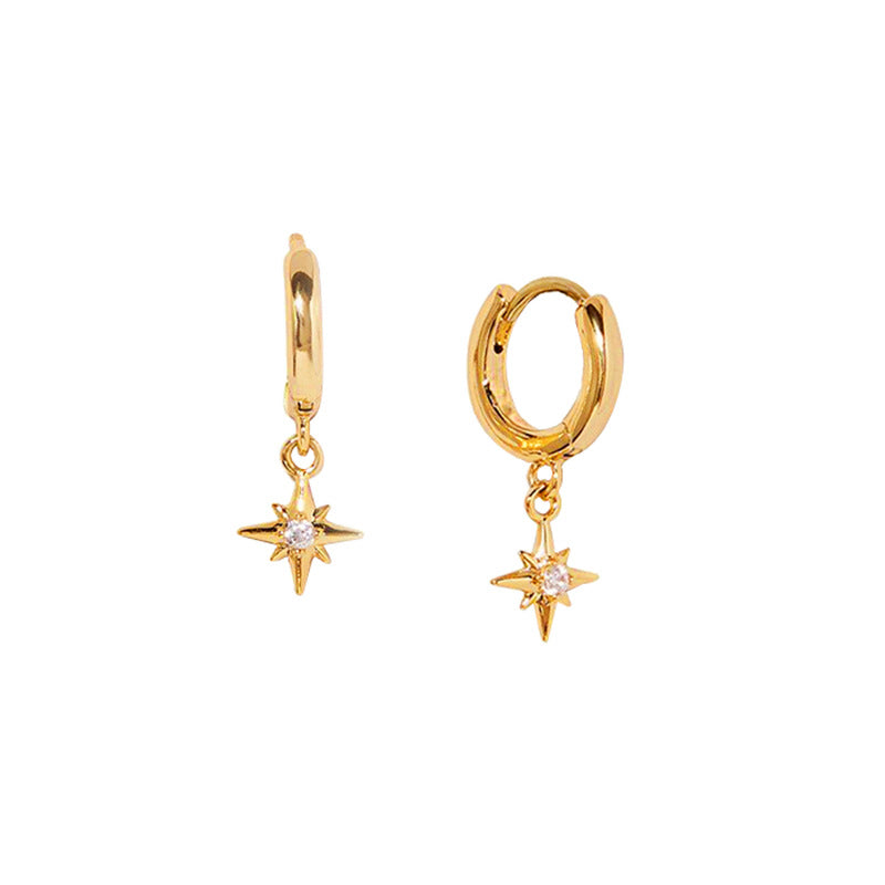 Aretes The Vudu | Oro Blanco