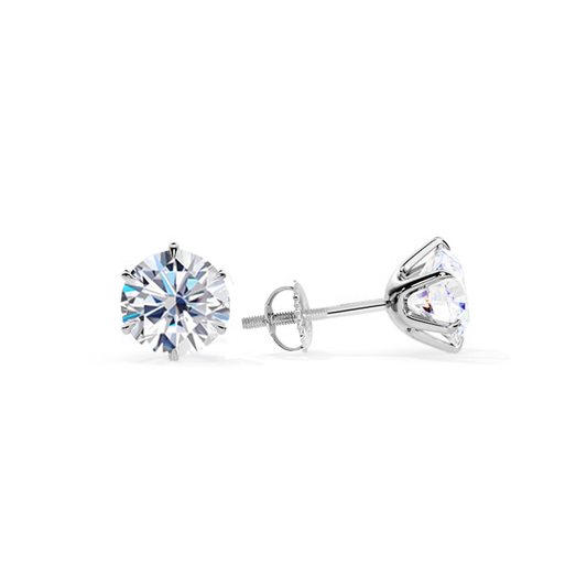 Aretes Tera | Oro Blanco