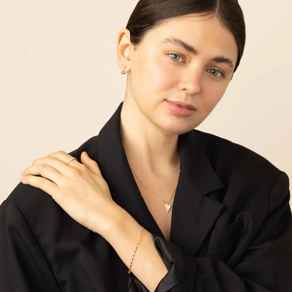 Pulsera Cabaret | Oro Blanco