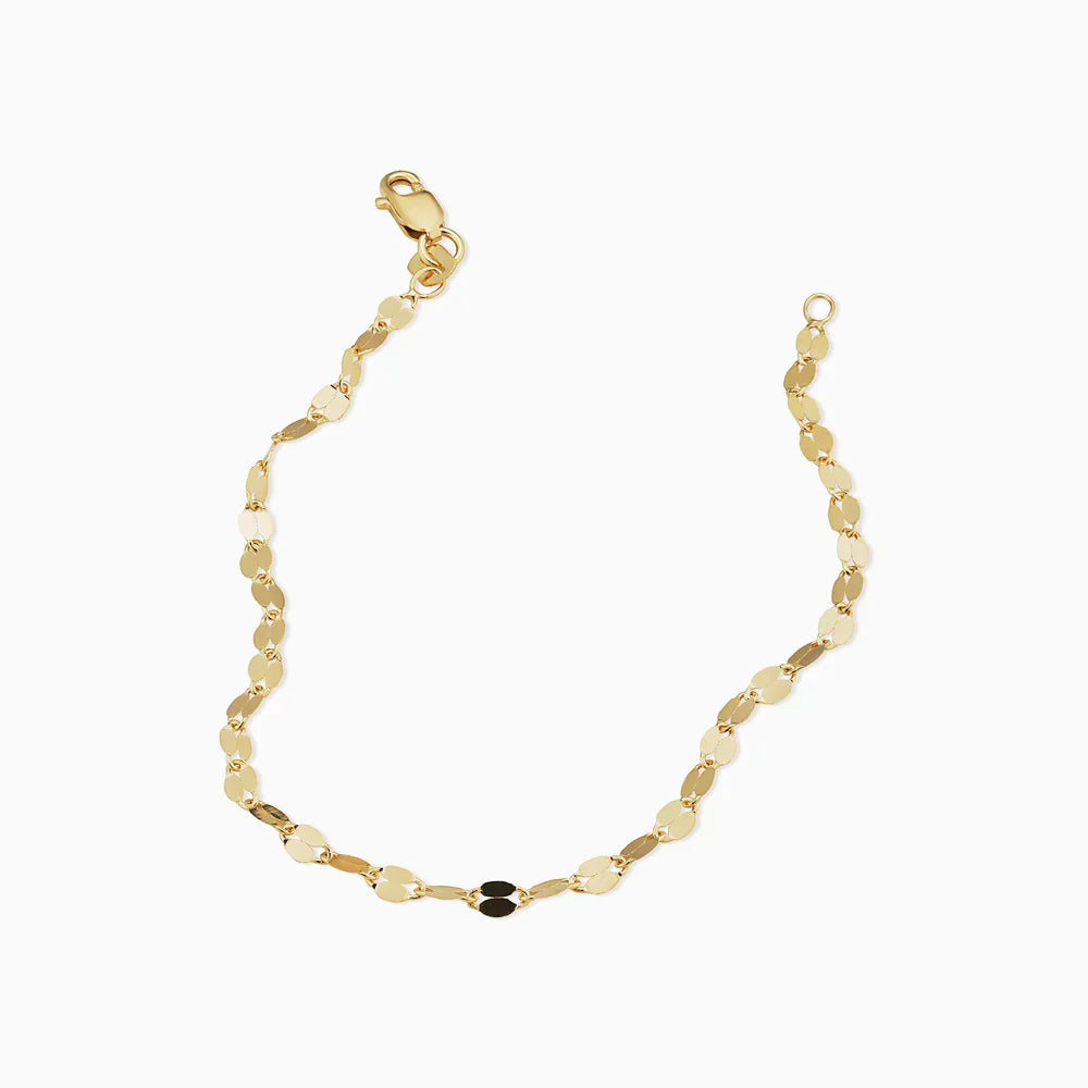 Pulsera Cabaret | Oro Blanco