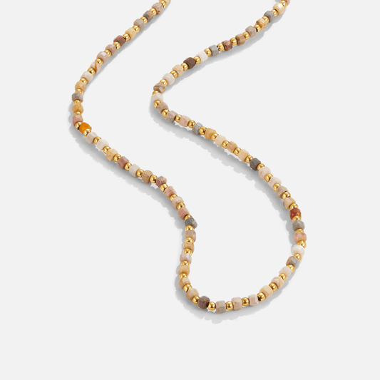 Collar de Cuentas de Piedra